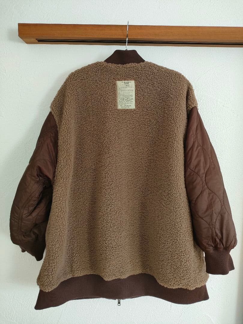 リバーシブルロングMA‐1　ニコアンド