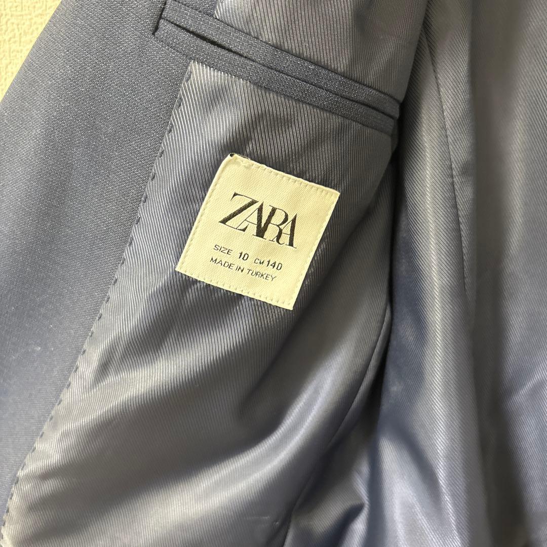 【新品】ZARA テクスチャー　スーツ　ジャケット　セット　140 150