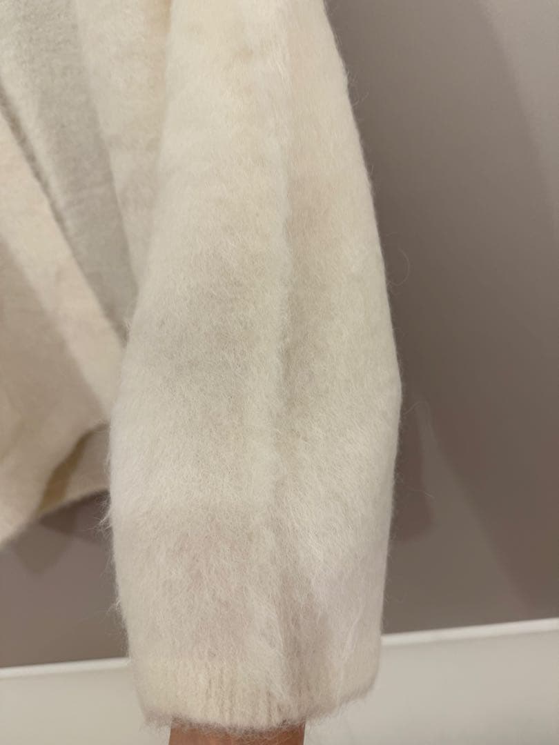 新品DES PRÉS アルパカカーディガン