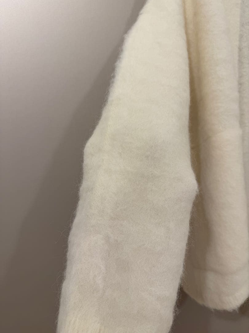 新品DES PRÉS アルパカカーディガン