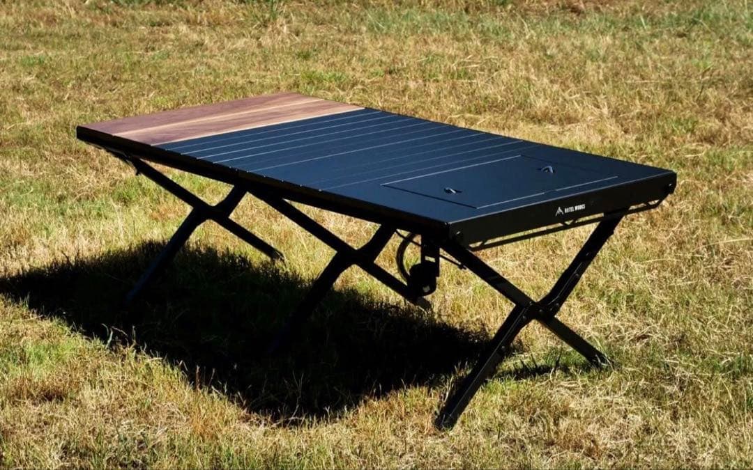 ラーテルワークス　ウッドパネルテーブル 120cm