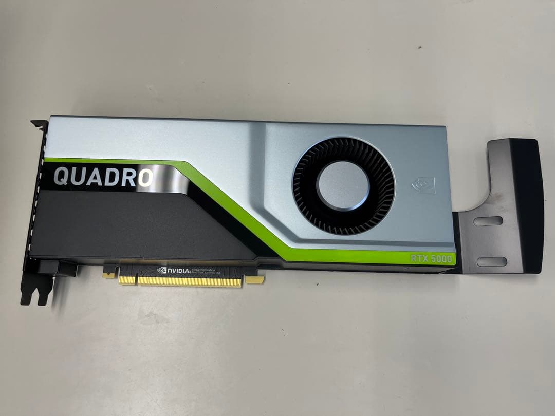 NVIDIA QUADRO RTX5000 グラフィックボード 16GB 中古品