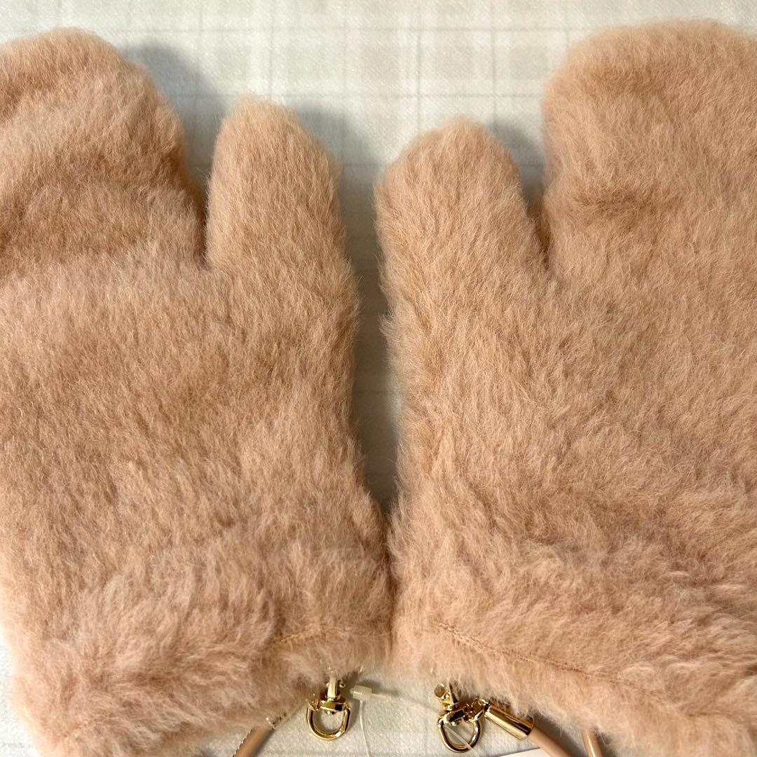 MAX MARA テディベア ミトン 手袋 M/L マックスマーラ 新品タグ付き