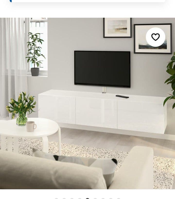 ★12時間後削除します★　IKEA　ベストー　テレビ台　キャビネット