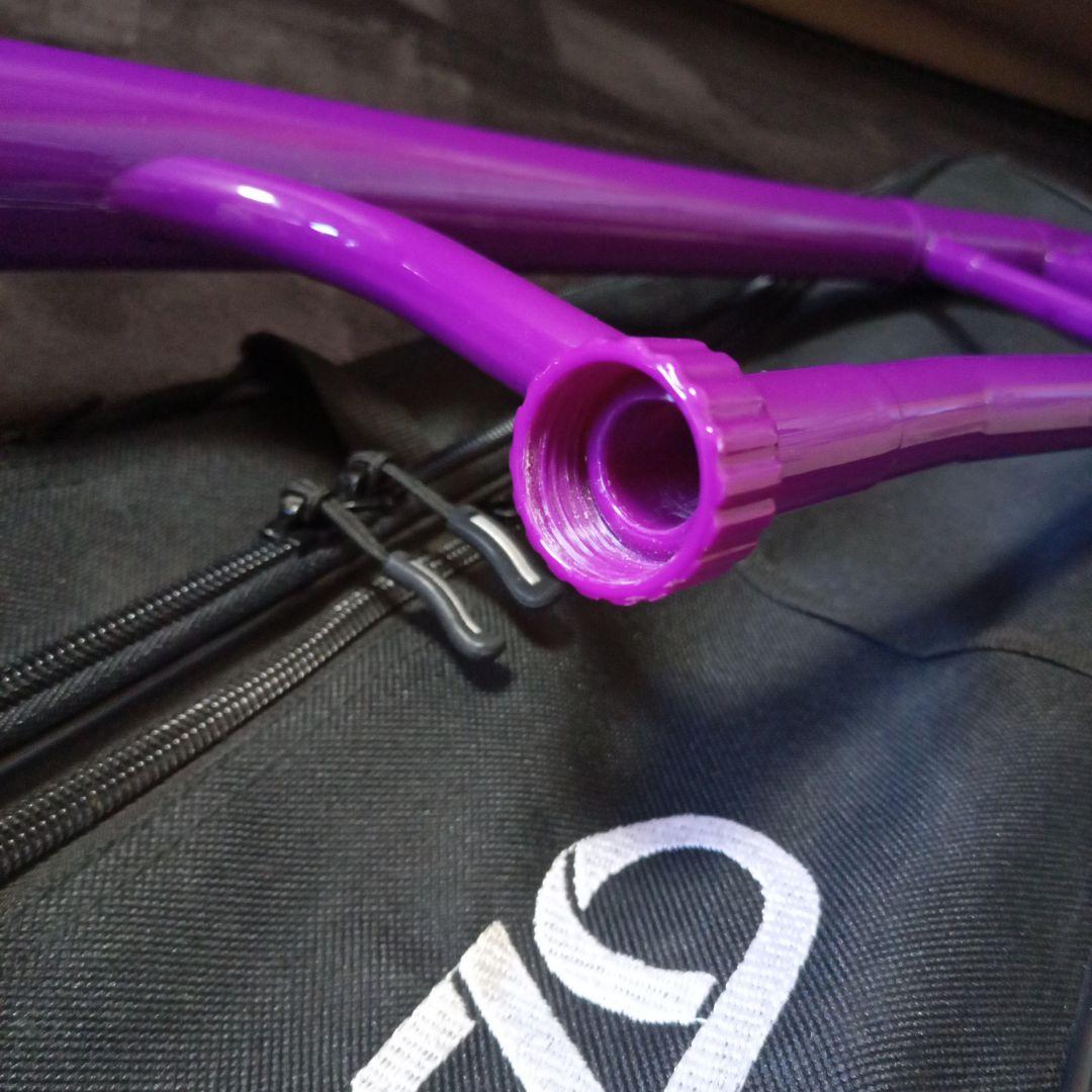 ZO プラスチックテナートロンボーン 本体 パープル ソフトケース マウスピース