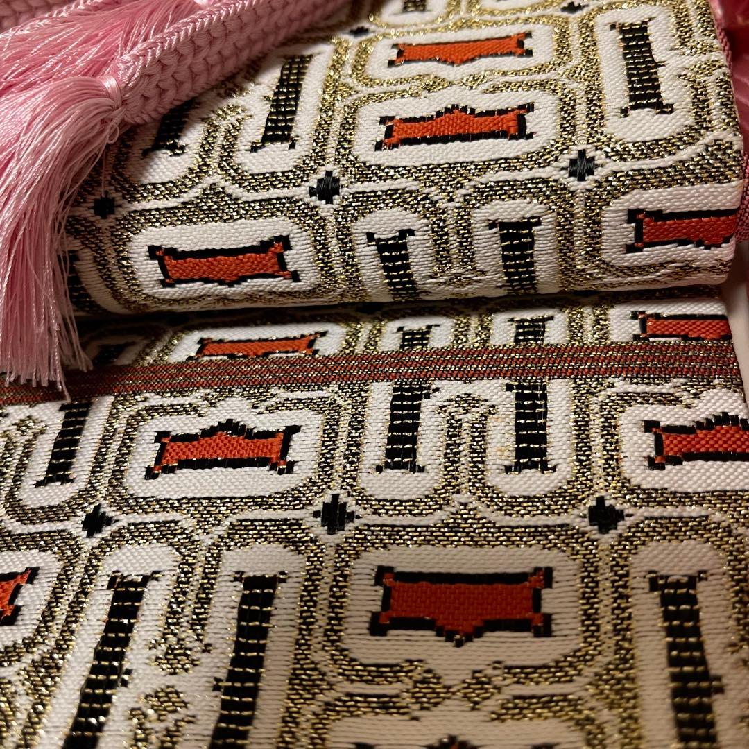 so271 洗える着物 大島紬風 小紋フルセット 身丈155裄丈64.5