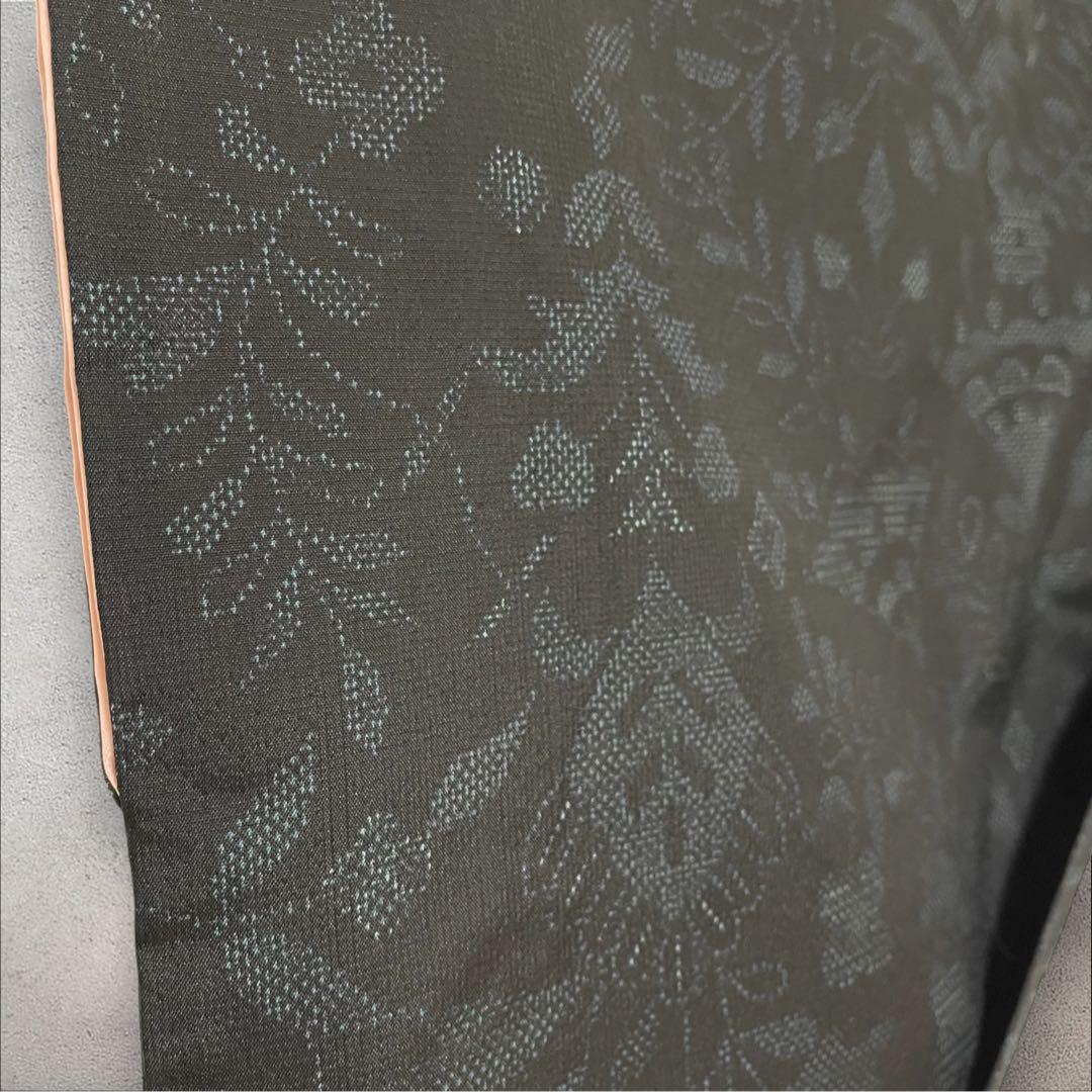 so271 洗える着物 大島紬風 小紋フルセット 身丈155裄丈64.5