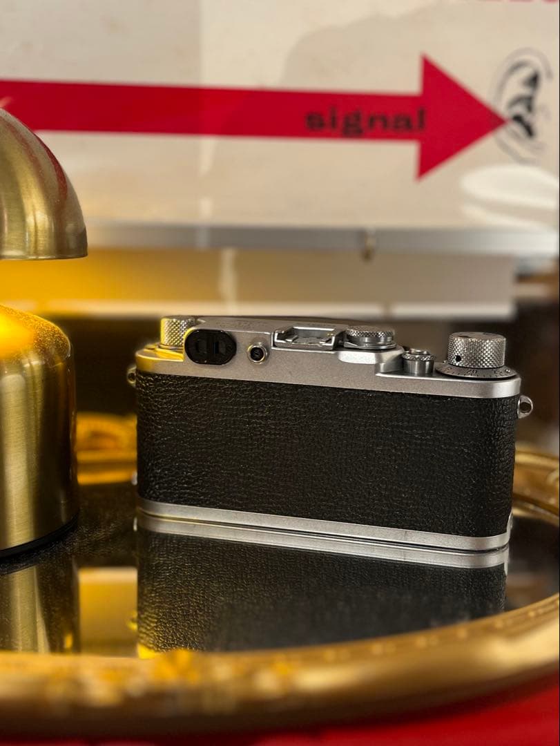 Leica Ⅲf バルナックライカ セルフタイマー 革ケース付き
