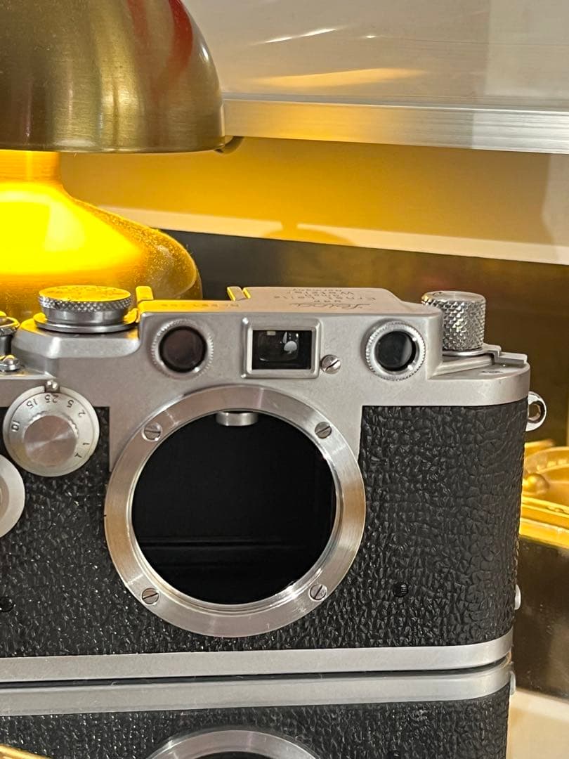 Leica Ⅲf バルナックライカ セルフタイマー 革ケース付き