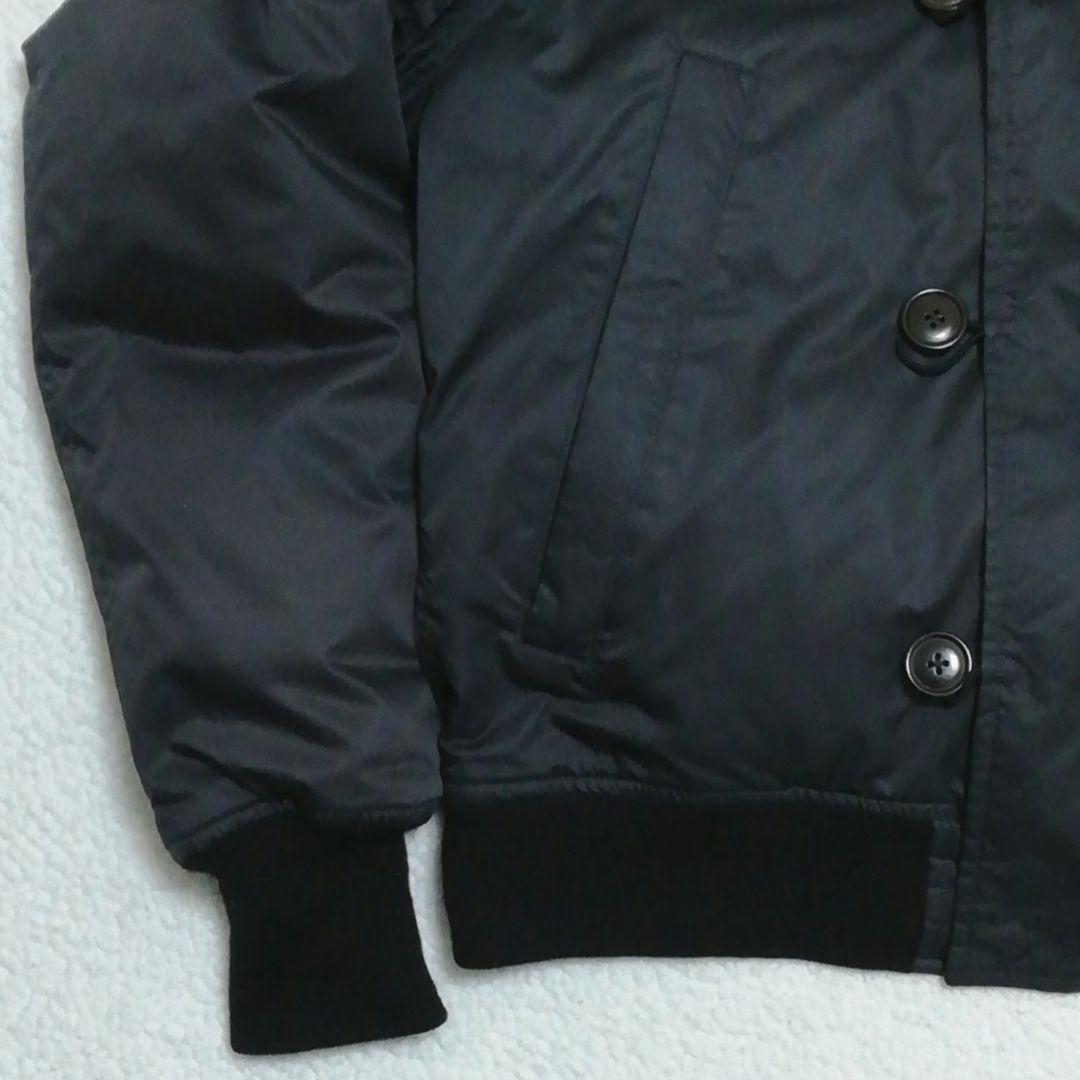 ユナイテッドアローズ N-2Bダウンジャケット(M)2wayリアルファーWジップ