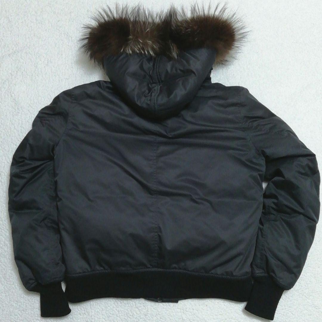 ユナイテッドアローズ N-2Bダウンジャケット(M)2wayリアルファーWジップ