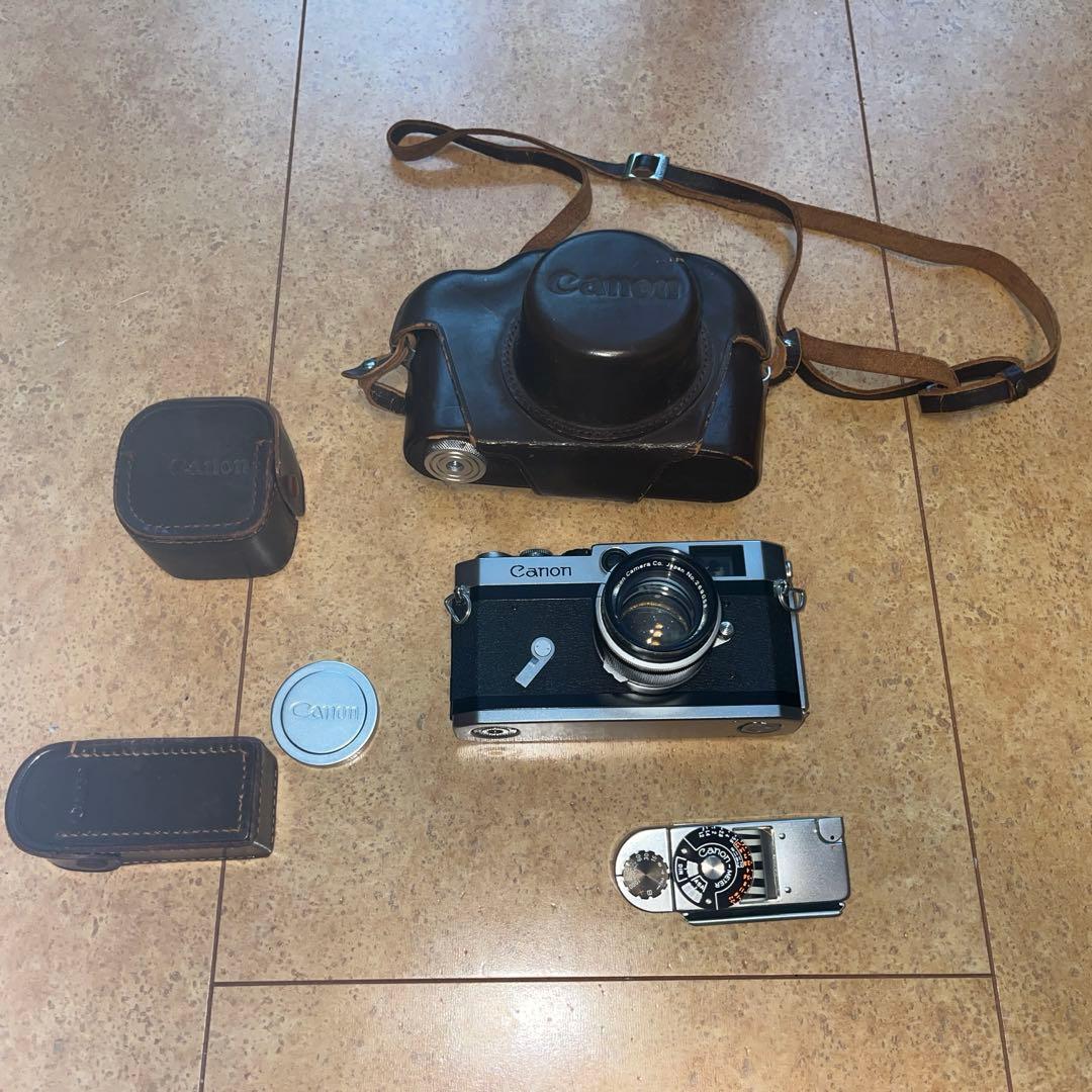 Canon P フィルムカメラ 50mmレンズ付き ジャンク？