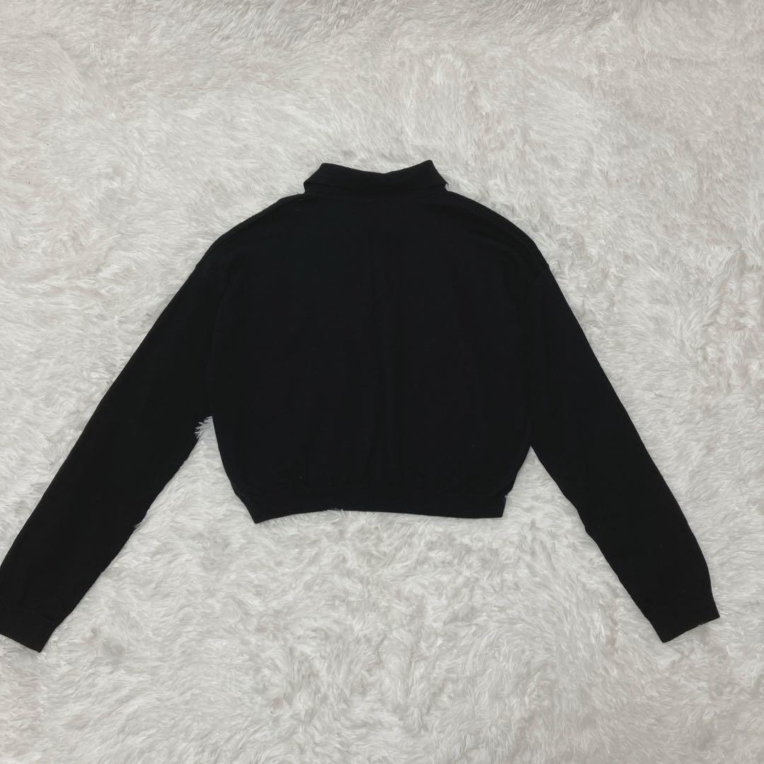 美品✨gypsohila ジプソフィア ニットポロ 2024AW ブラック