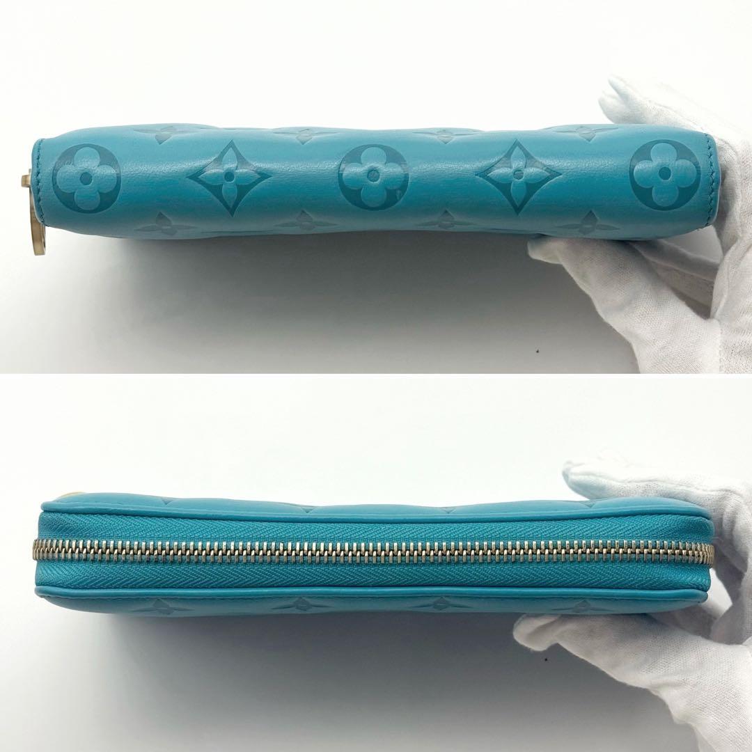 ✨超極美品 22年限定色✨ルイヴィトン クッサン ラムレザー ジッピーウォレット
