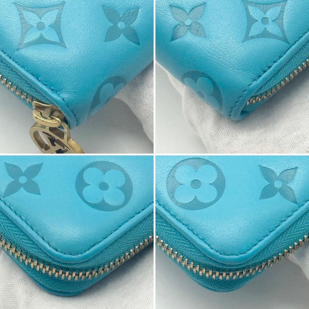 ✨超極美品 22年限定色✨ルイヴィトン クッサン ラムレザー ジッピーウォレット