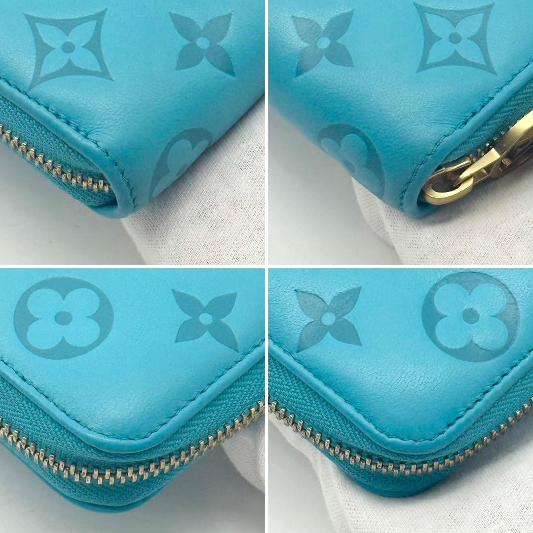 ✨超極美品 22年限定色✨ルイヴィトン クッサン ラムレザー ジッピーウォレット