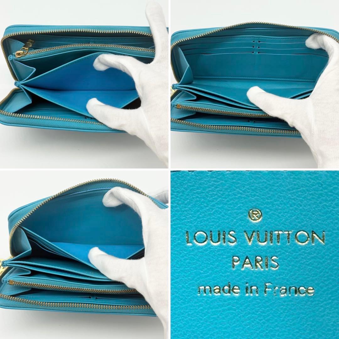 ✨超極美品 22年限定色✨ルイヴィトン クッサン ラムレザー ジッピーウォレット