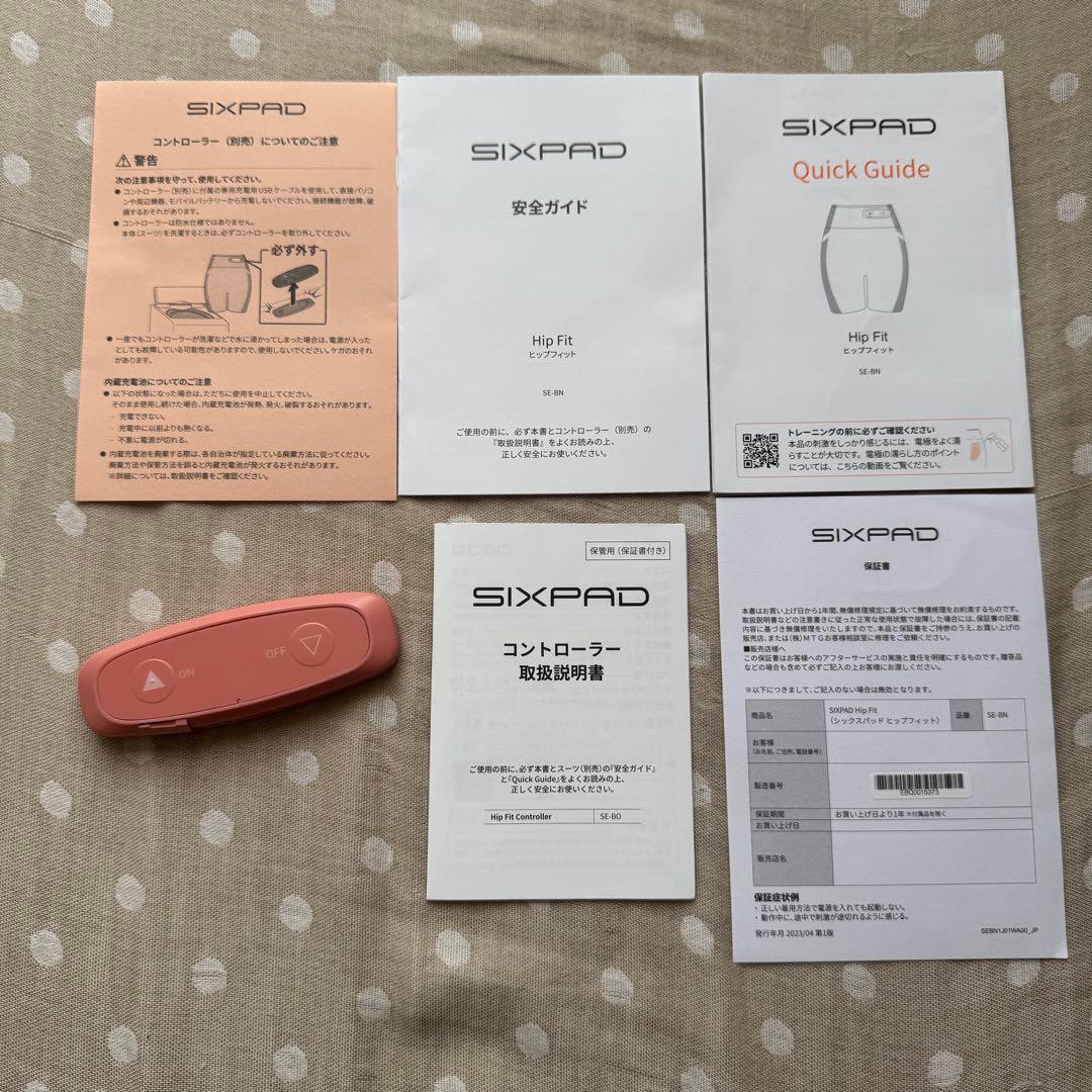Hip Fit ヒップフィット (M)SIXPAD EMSピンク 動作確認済