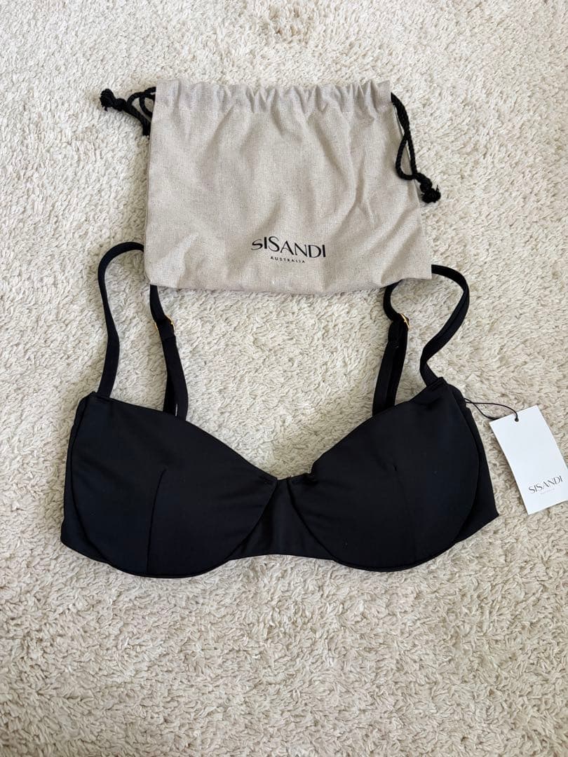 水着・ラッシュガード SISANDI UNDERWIRE midnight black