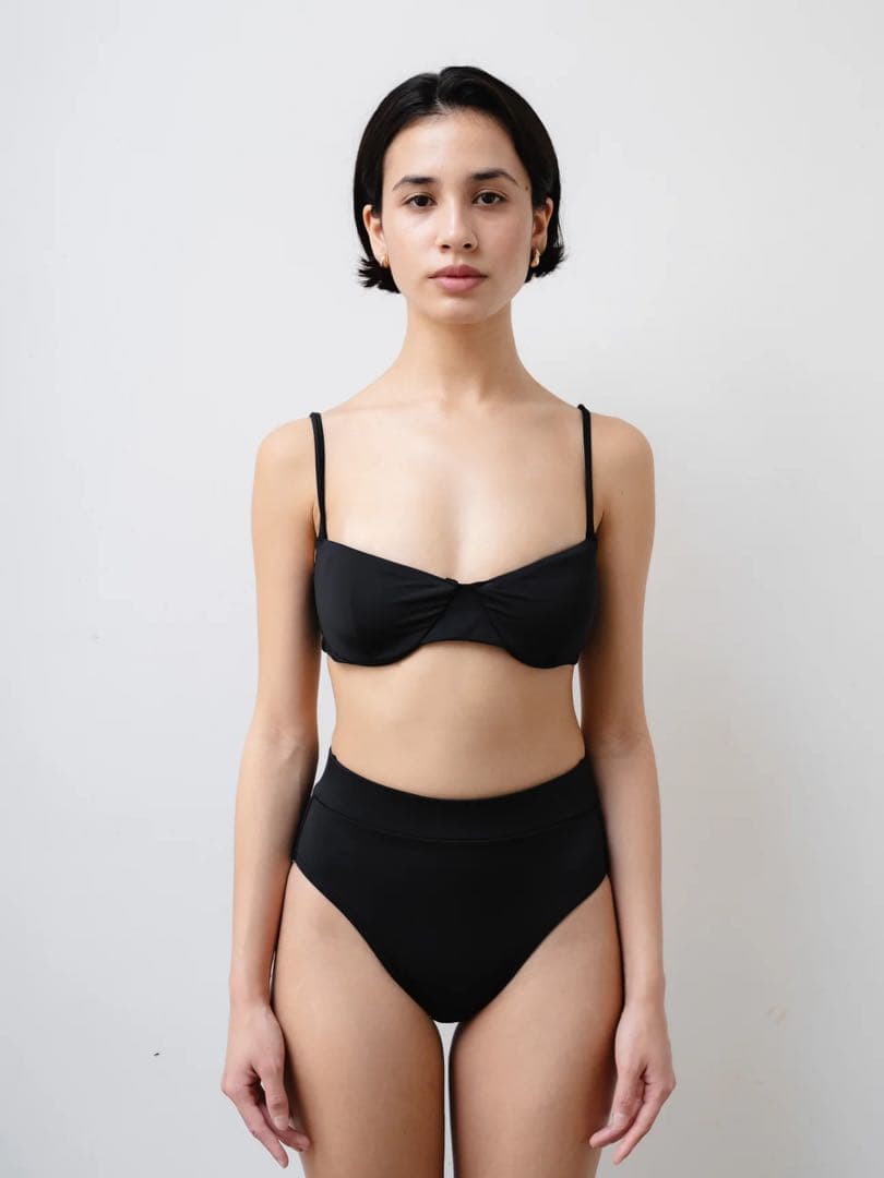 水着・ラッシュガード SISANDI UNDERWIRE midnight black