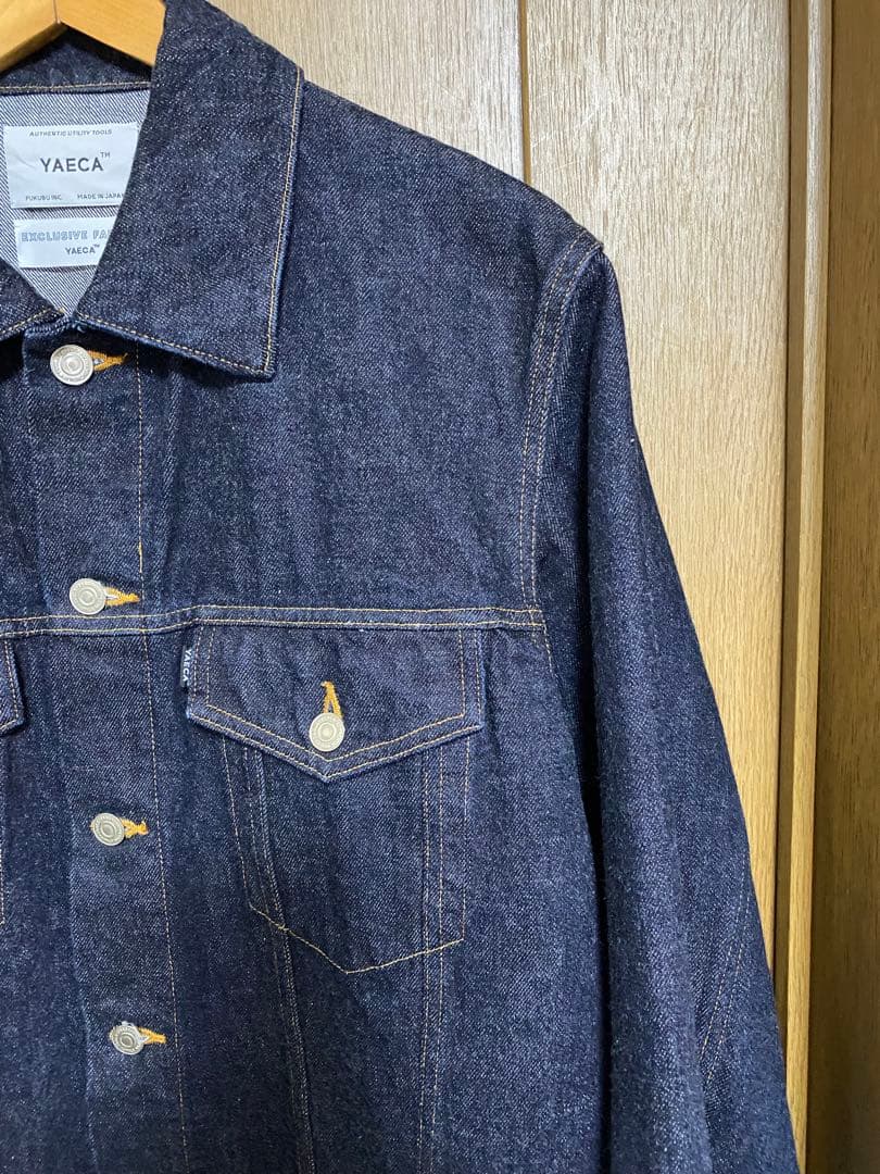 YAECA EXCLUSIVE PABRIC デニムジャケット美品❗️