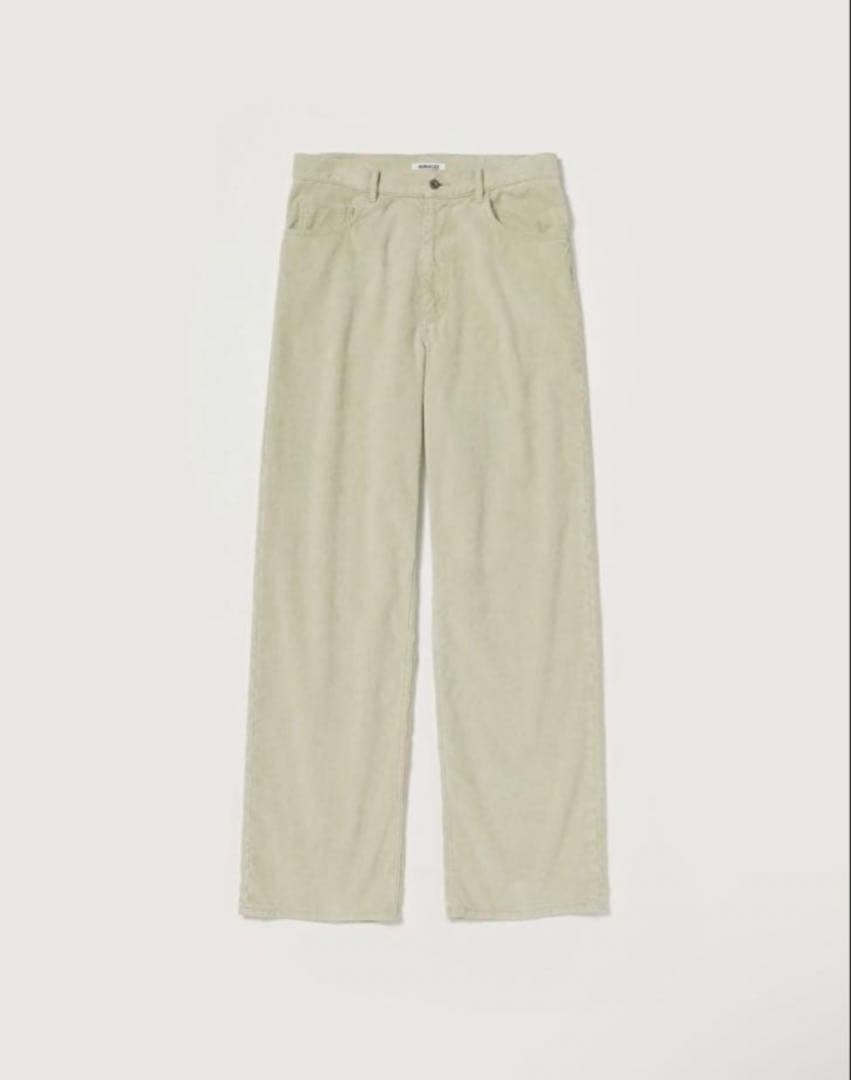 パンツ PIGMENT DYE FINX CORDUROY WIDE 5P PANTS