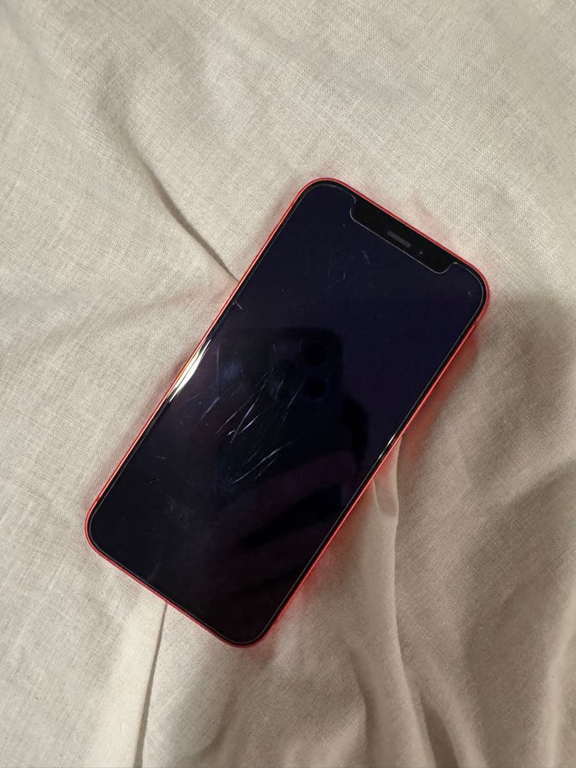 【美品】Apple iPhone 12 mini 128gb RED