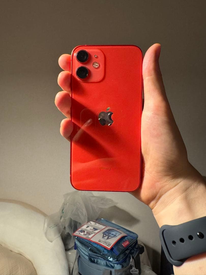 【美品】Apple iPhone 12 mini 128gb RED