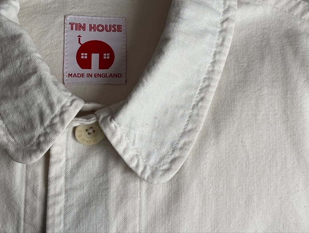 オールドタウン　OLDTOWN OVERALL CANVAS NATURAL