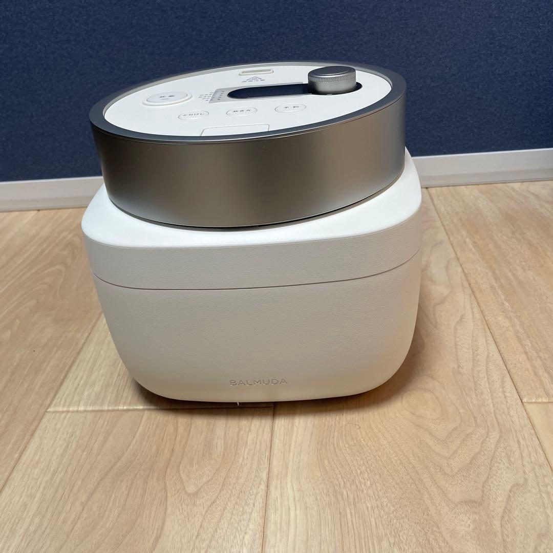 バルミューダ 炊飯器 K08A ホワイト 新品未使用 3合炊き