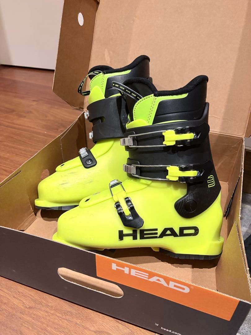 HEAD J3 ジュニア用スキーブーツ 25.0-25.5cm