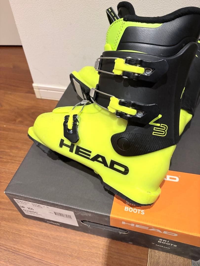 HEAD J3 ジュニア用スキーブーツ 25.0-25.5cm