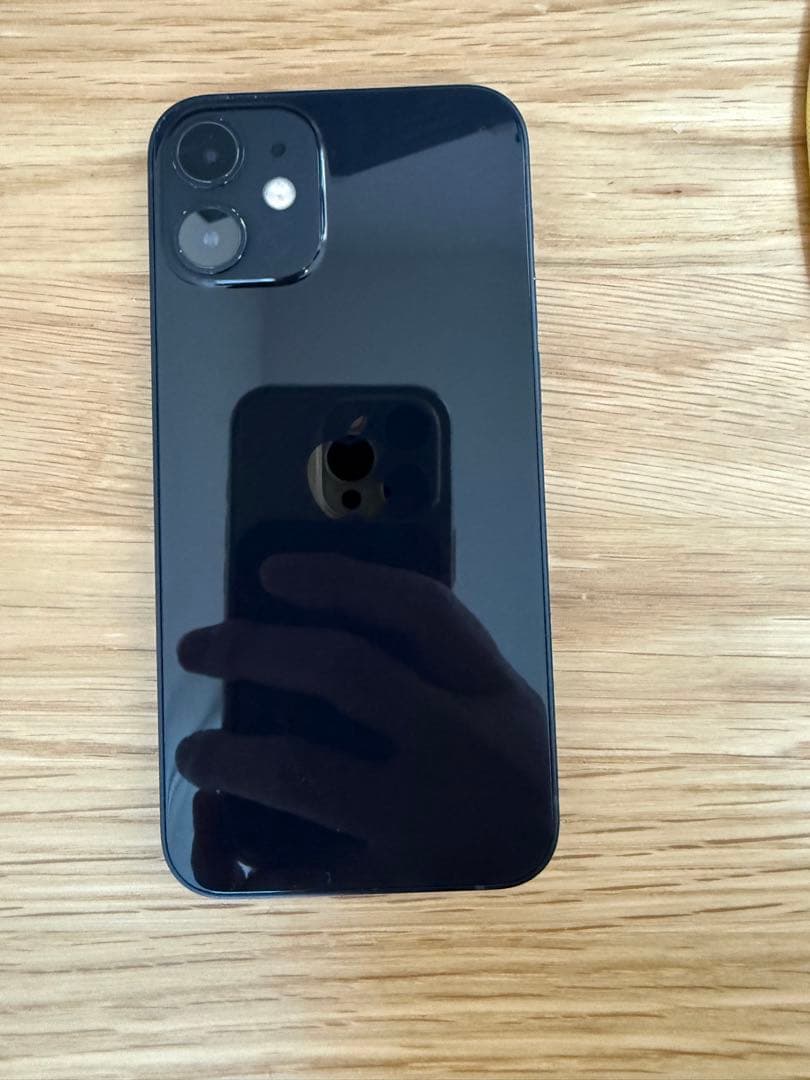 【美品】Apple iPhone 12 mini 256GB ブラック 本体