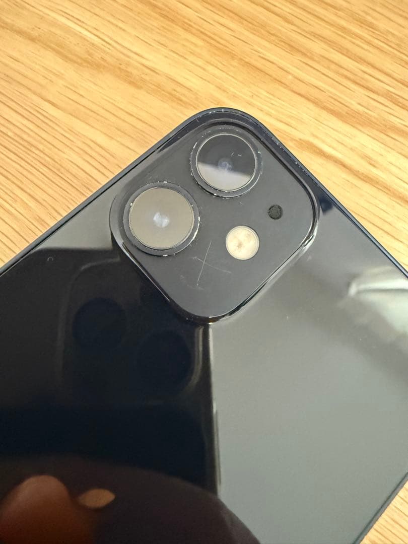 【美品】Apple iPhone 12 mini 256GB ブラック 本体