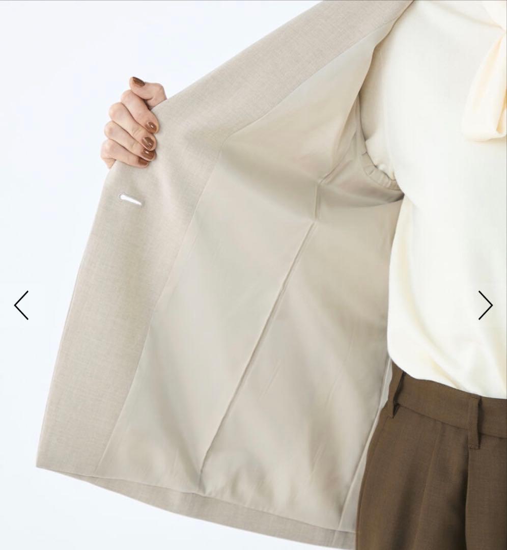 今季完売品★トゥモローランド Ballsey テーラードジャケット ベージュ