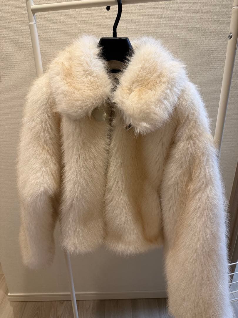 【Maya】jouetie ベルトミドルファーコート