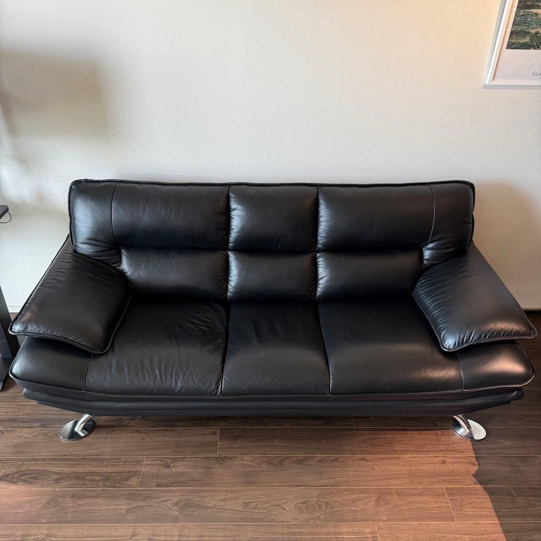 カリメロ　ニトリ　ソファ　ロゾ４　ブラック