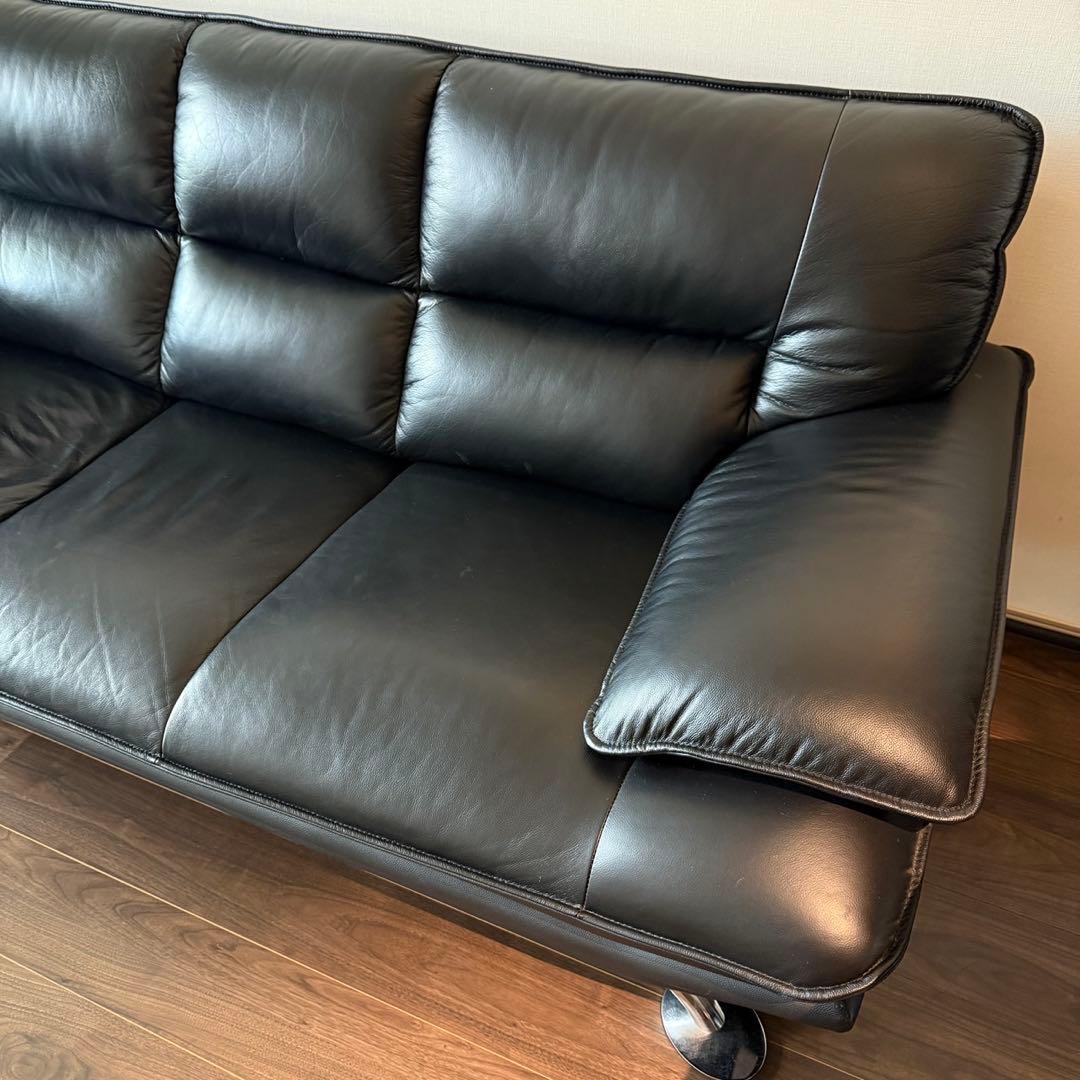 カリメロ　ニトリ　ソファ　ロゾ４　ブラック