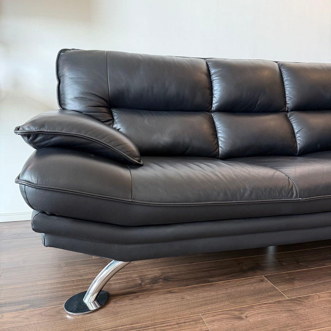 カリメロ　ニトリ　ソファ　ロゾ４　ブラック