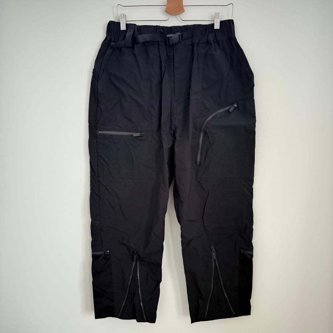 WHITE MOUNTAINEERING BLK パラシュートパンツ