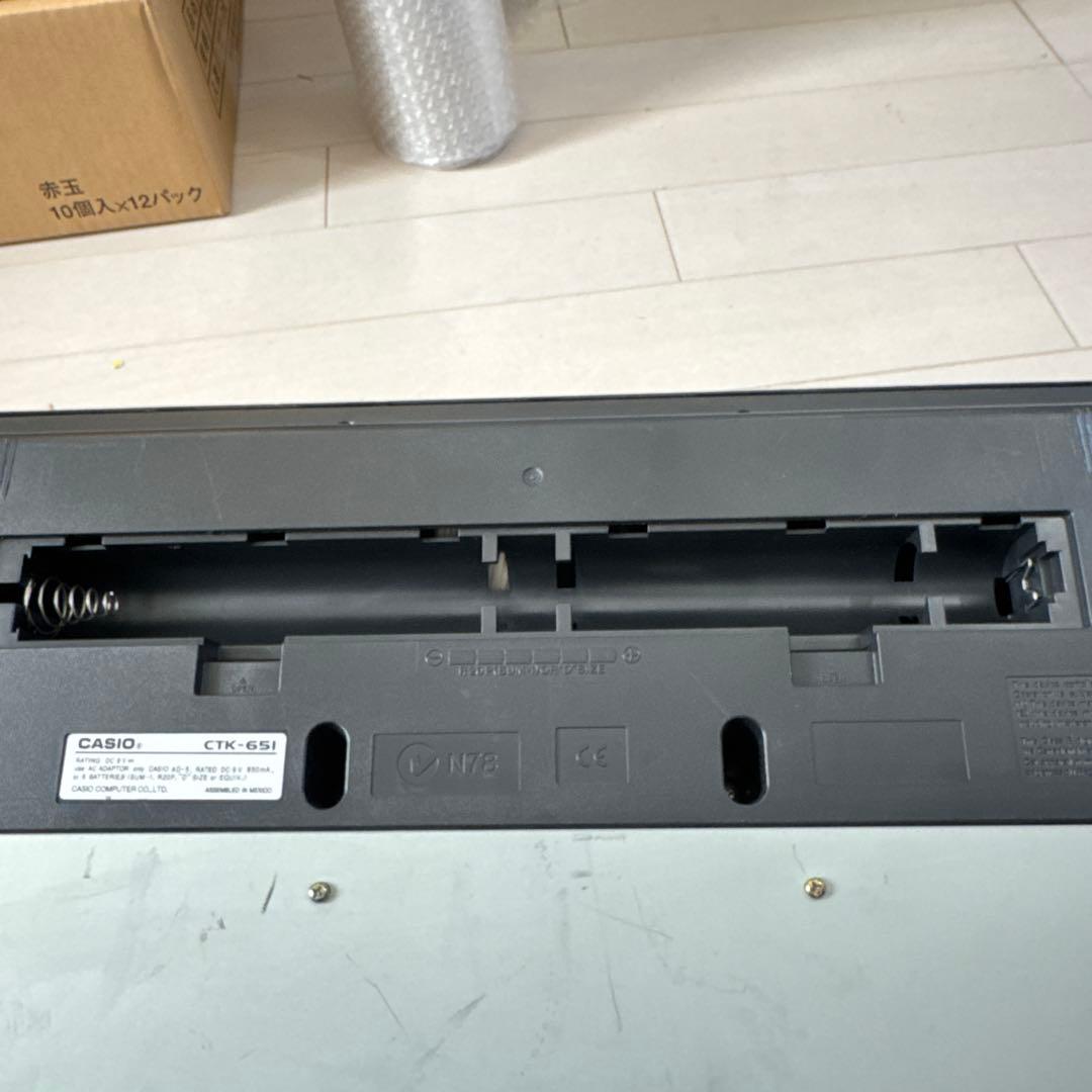 【美品】CASIO CTK-651 電子キーボード　ハイグレードモデル　動作品