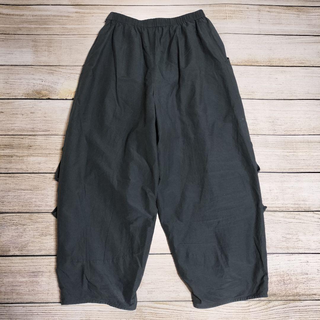 てるぼー ジウ 慈雨 サルエルパンツ 変形パンツ センソユニコ 黒 L