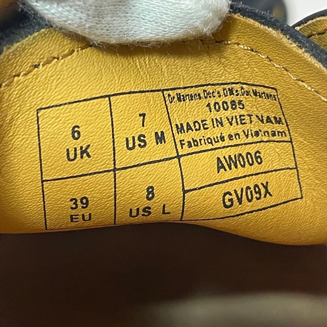 ピータードクターマーチン ローカットブーツ 3ホール 本革 10085