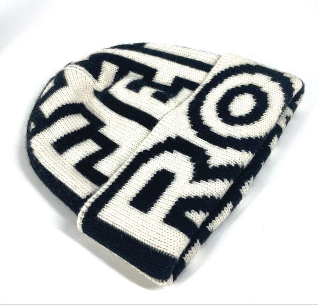 FENDIフェンディ　ニット帽FXQ950 新品未使用 マークジェイコブス　ロゴ