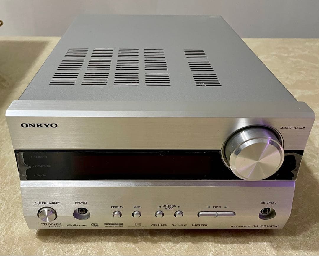 ONKYO製2.1ch ホームシアターシステムBASE-V20HDX ジャンク品