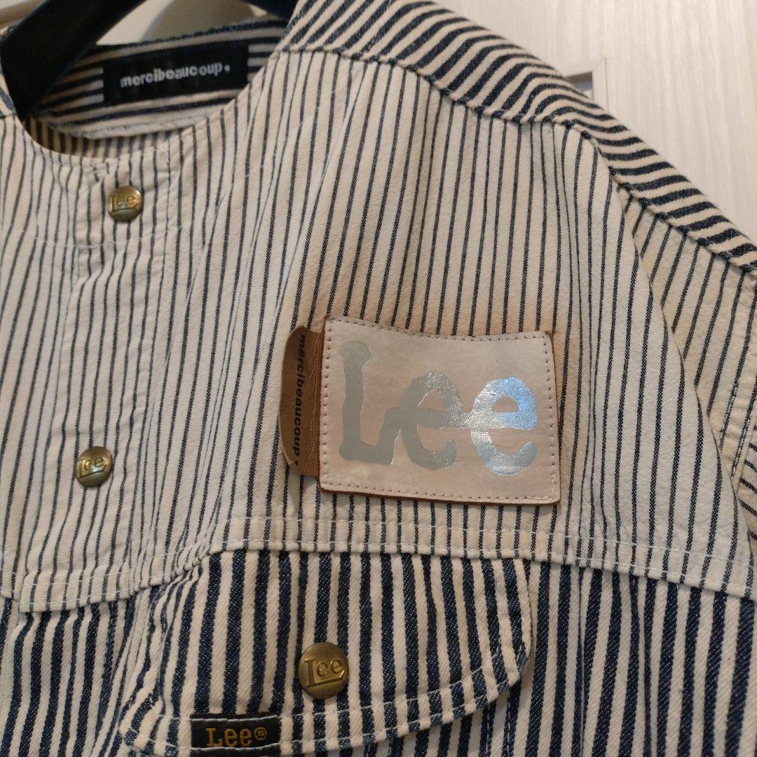 メルシーボークー✕Leeコラボ デニムブルゾン（ヒッコリー、ZUCCa、リー）