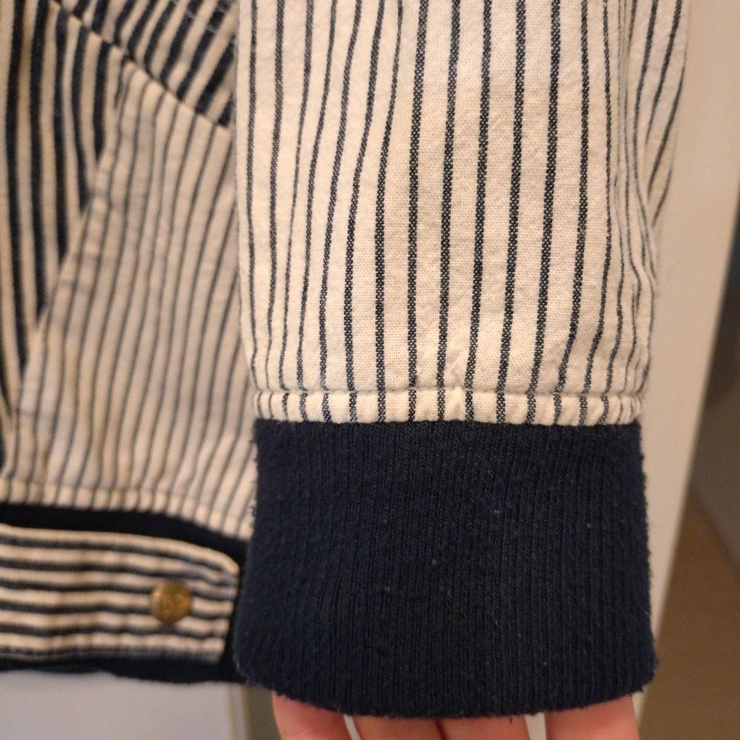 メルシーボークー✕Leeコラボ デニムブルゾン（ヒッコリー、ZUCCa、リー）