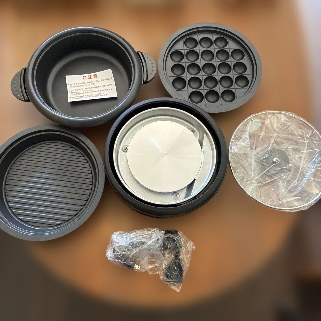 ゆ*あ様 【新品】【未使用】TESCOM GPE910 ホットプレート 直径30