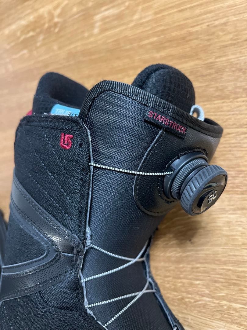 極美品　Burton STARSTRUCK BOA 23.5 黒レディース