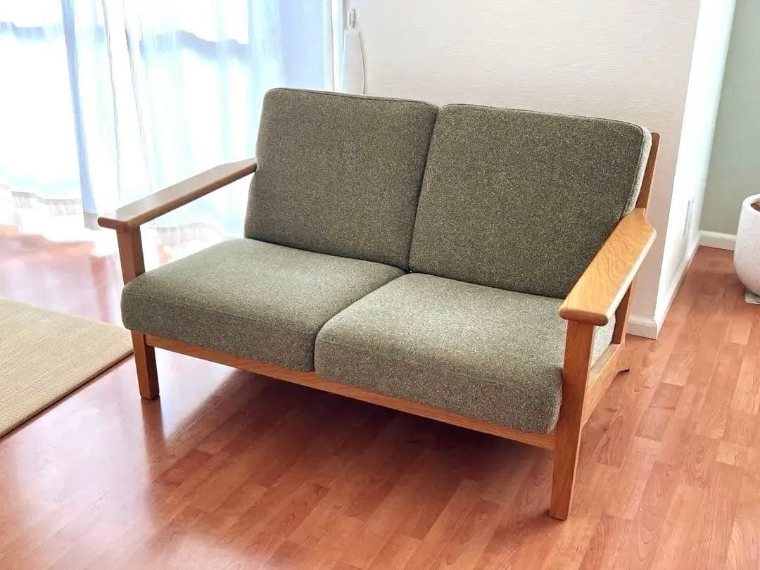 unico ウニコ viska ヴィスカ カバーリングソファ 2シーター